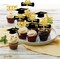 2025 Graduation Cupcake Toppers, 48 PCS Food/Appetizer Picks (01 Gold)